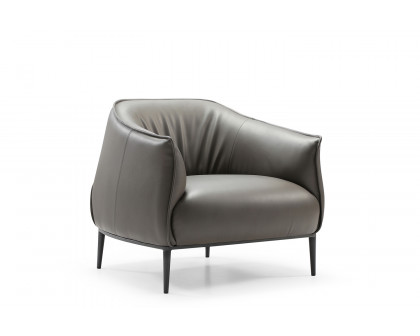 Whiteline Benbow Leisure Chair - Dark Gray