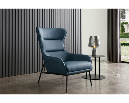 Whiteline Wyatt Leisure Chair - Blue