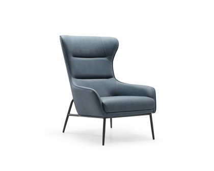 Whiteline Wyatt Leisure Chair - Blue