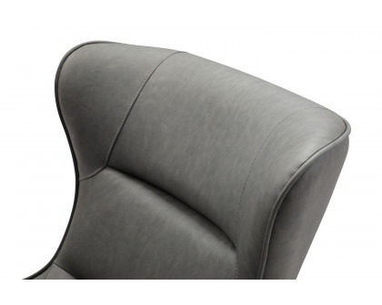 Whiteline Wyatt Leisure Chair - Dark Gray