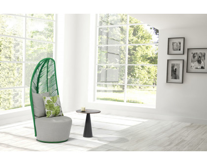 Whiteline - Basil Chair in Green/Gray