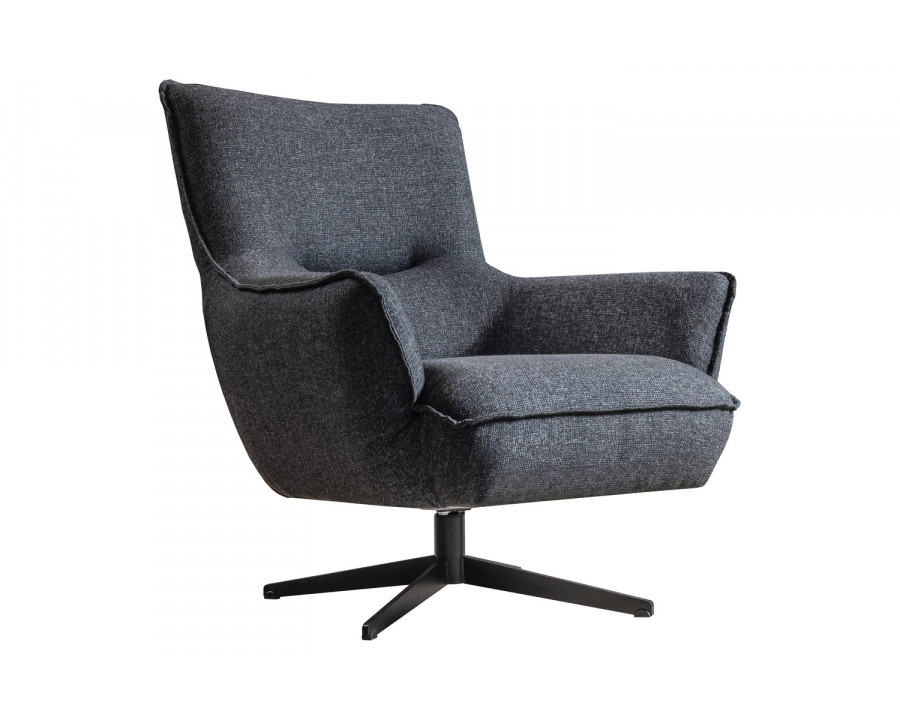 Whiteline - Fatsa Swivel Chair in Dark Gray