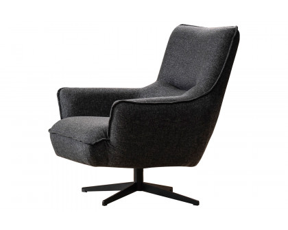 Whiteline - Fatsa Swivel Chair in Dark Gray