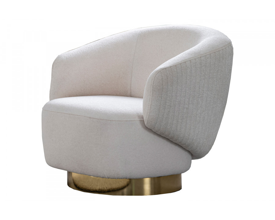 Whiteline - Erzin Swivel Accent Chair