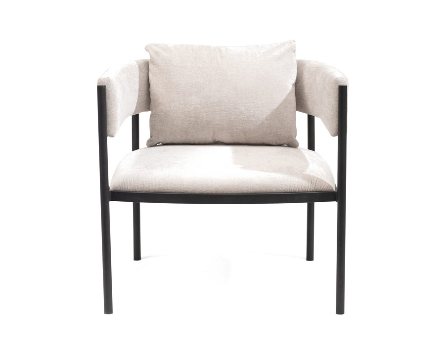 Whiteline - Envie Accent Chair in Beige