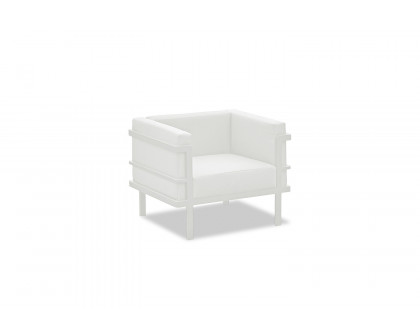 Whiteline Angelina Outdoor Set - White