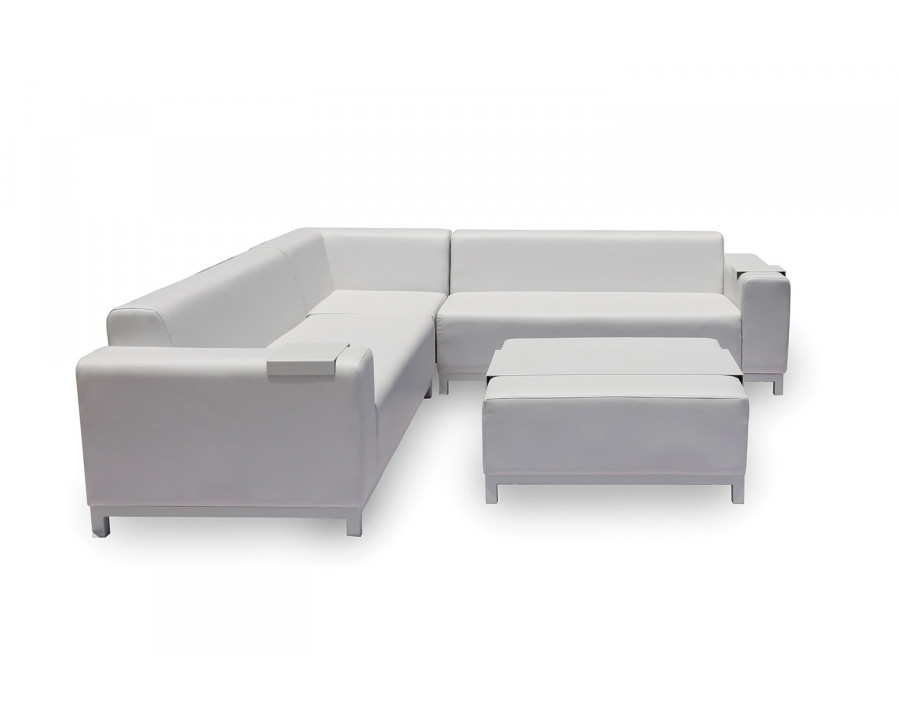 Whiteline - Andrew Outdoor Set in White