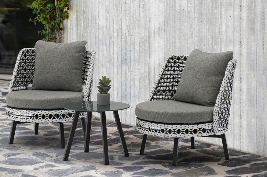 Whiteline™ Koala 3-Piece Outdoor Collection - Gray