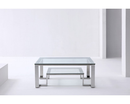 Whiteline - Fab Coffee Table in Clear