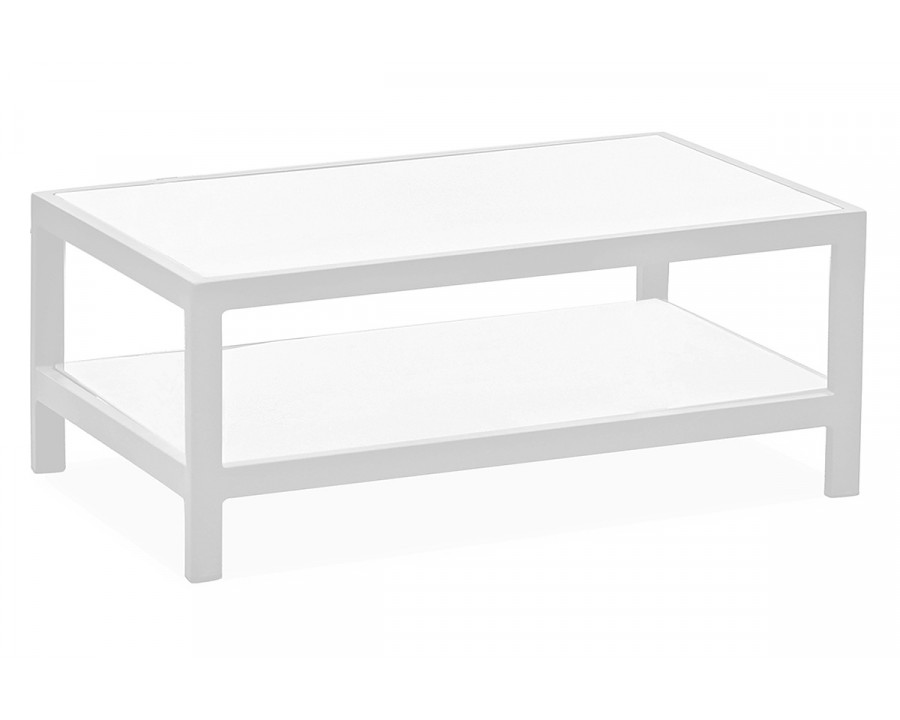 Whiteline - Angelina Outdoor Coffee Table in White