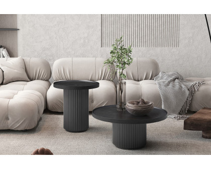 Whiteline - Heidi Coffee Table in Dark Gray