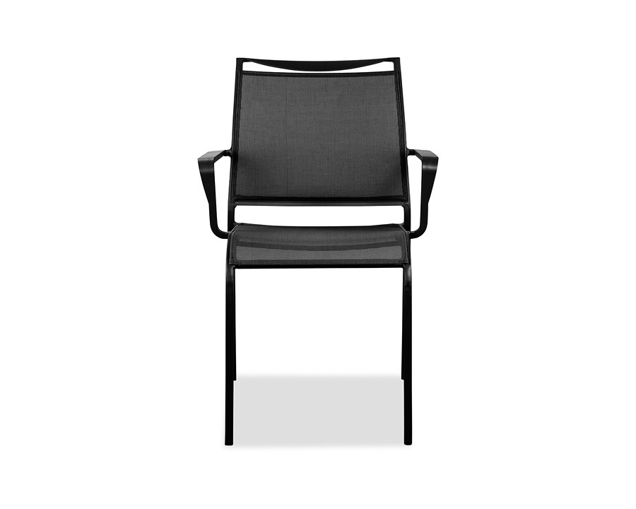 Whiteline - Aloha Outdoor Dining Armchair in Gray