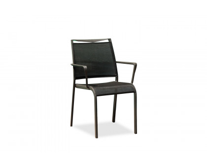 Whiteline - Aloha Outdoor Dining Armchair in Gray