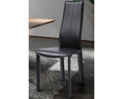 Whiteline Allison Dining Chair - Black