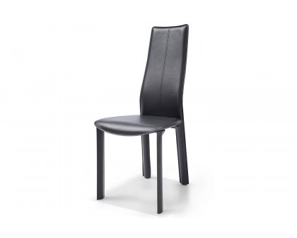 Whiteline Allison Dining Chair - Black