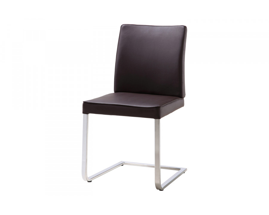 Whiteline Ivy Dining Chair - Brown