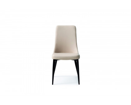 Whiteline Luca Dining Chair - Taupe