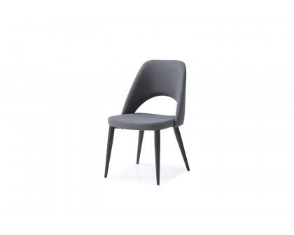 Whiteline - Audrey Dining Chair in Navy-Blue