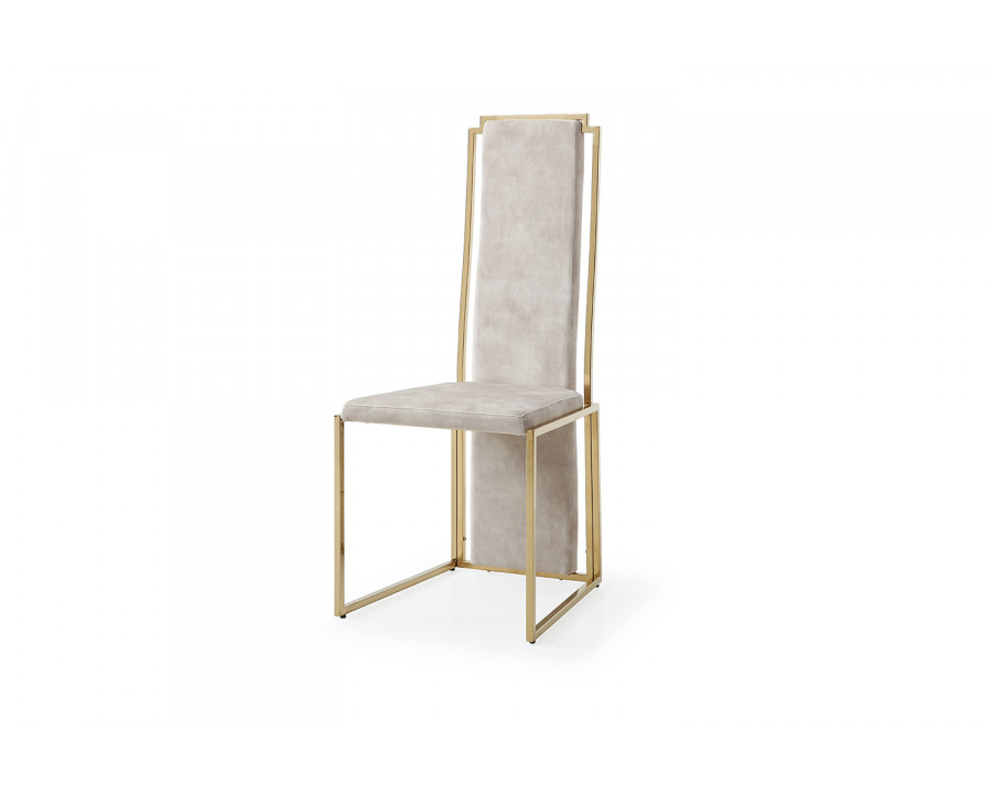 Whiteline - Sumo Dining Chair in Gold