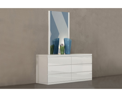 Whiteline - Anna Double Dresser in White