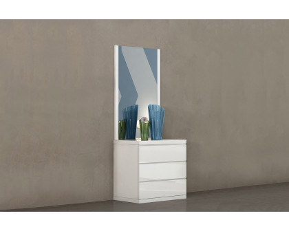 Whiteline - Anna Single Dresser in White