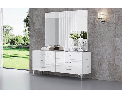 Whiteline - Diva Double Dresser in White