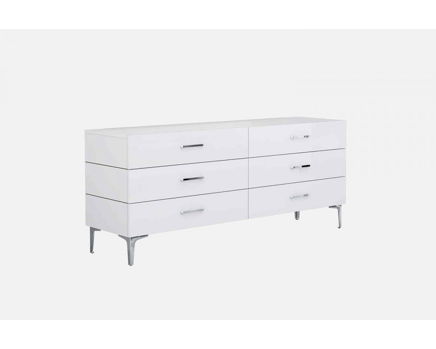 Whiteline - Diva Double Dresser in White