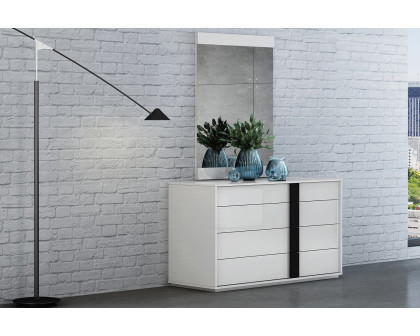 Whiteline - Kimberly Dresser in White/Black