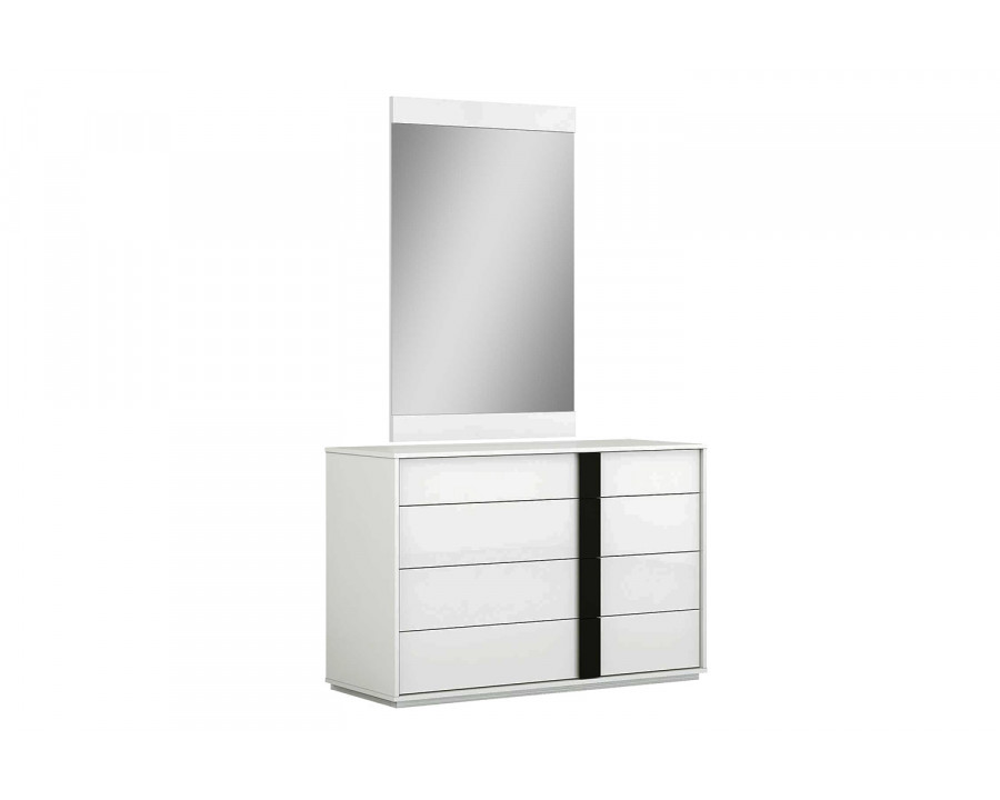 Whiteline - Kimberly Dresser in White/Black