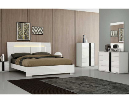 Whiteline - Kimberly Dresser in White/Black