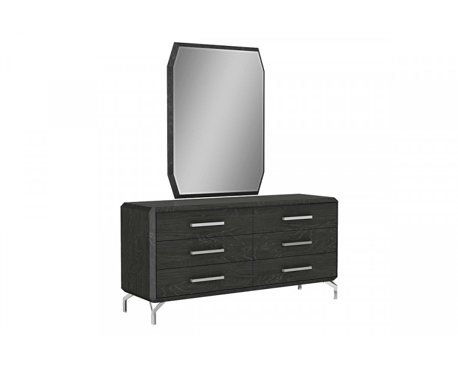 Whiteline - Los Angeles Double Dresser in Gray