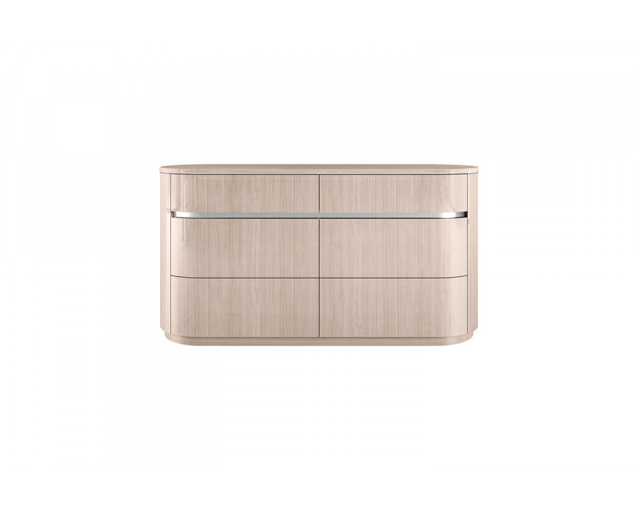 Whiteline - Waves Dresser in Beige