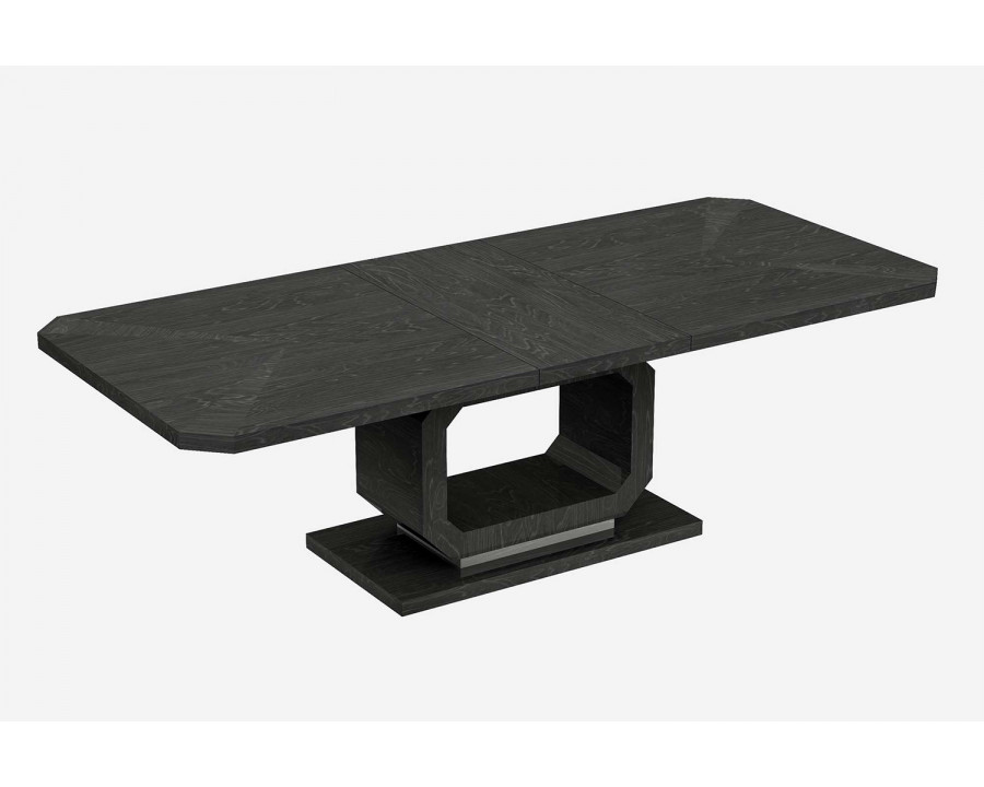 Whiteline - Los Angeles Extendable Dining Table in Gray