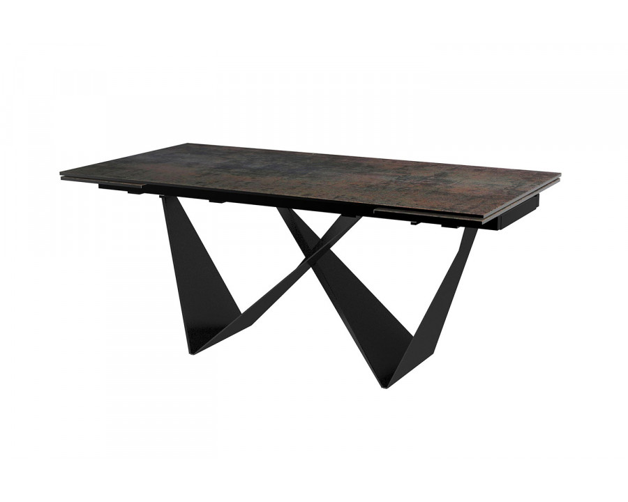 Whiteline - Jack Extendable Dining Table in Black