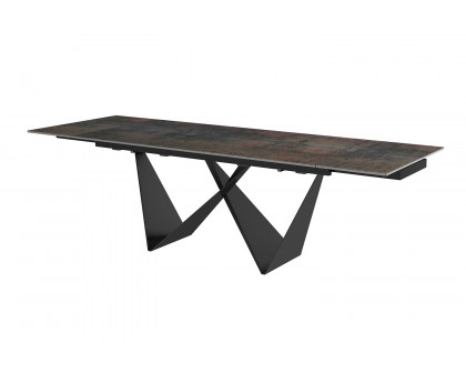 Whiteline - Jack Extendable Dining Table in Black