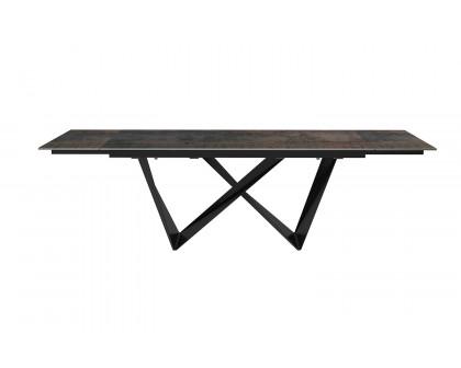 Whiteline - Jack Extendable Dining Table in Black