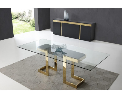 Whiteline - Sumo Dining Table in Black