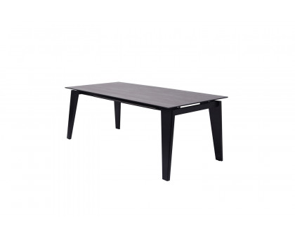 Whiteline - Theo Extendable Dining Table in Black