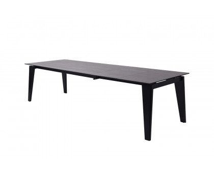 Whiteline - Theo Extendable Dining Table in Black