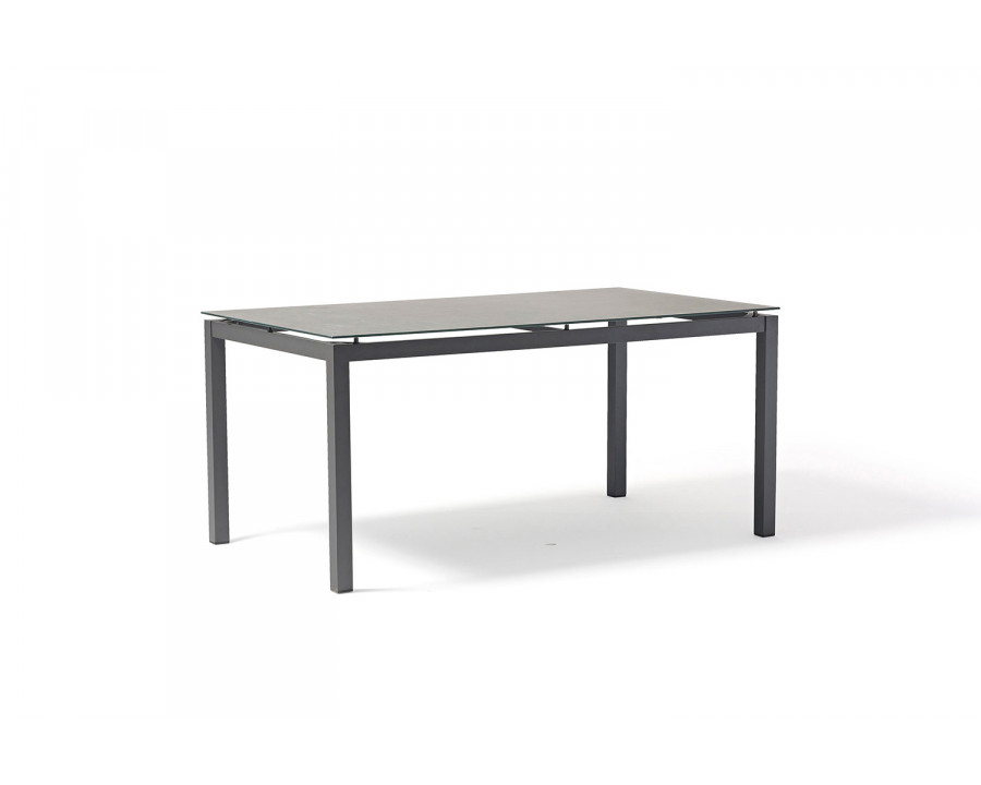 Whiteline - Lynn Outdoor Dining Table in Dark Gray