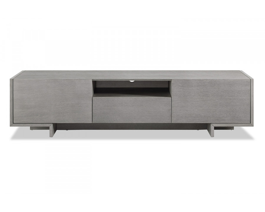 Whiteline Noah TV Unit - Gray Oak