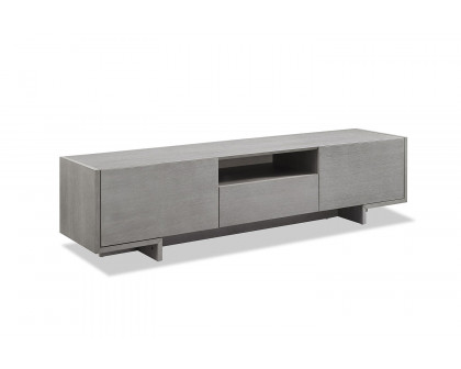 Whiteline Noah TV Unit - Gray Oak