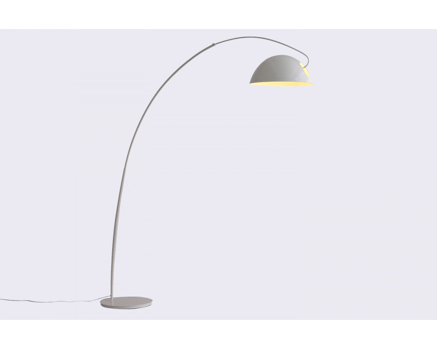 Whiteline Calvin Floor Lamp - White