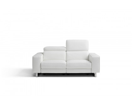 Whiteline - Augusto Italian Loveseat in White