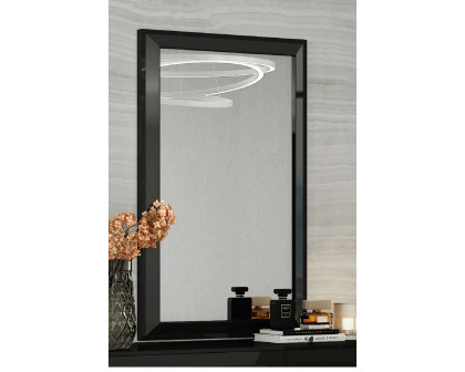 Whiteline - Abrazo Mirror in Black