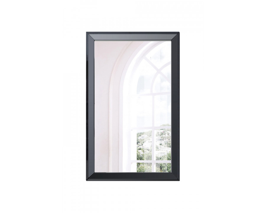 Whiteline - Abrazo Mirror in Black