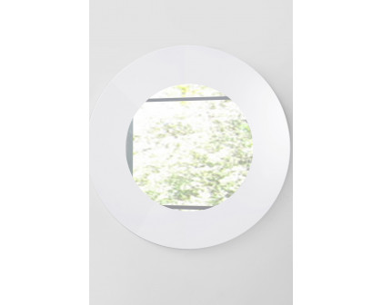 Whiteline - Delaney Mirror in White