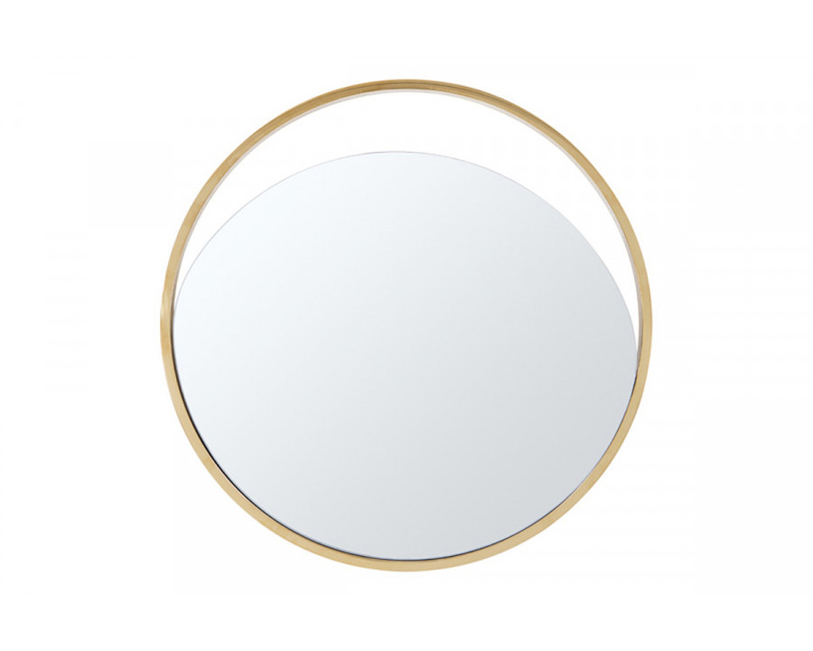 Whiteline Ariel Small Mirror - Gold