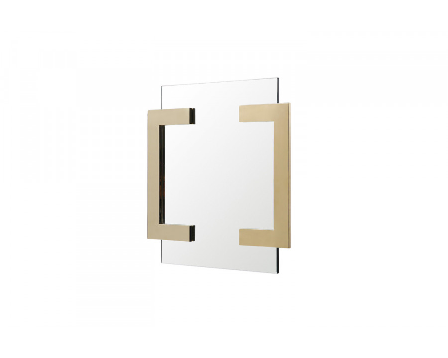 Whiteline - Sumo Square Mirror in Gold