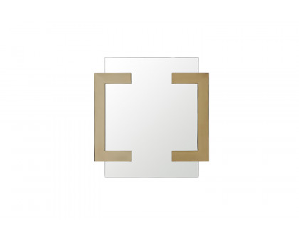 Whiteline - Sumo Square Mirror in Gold